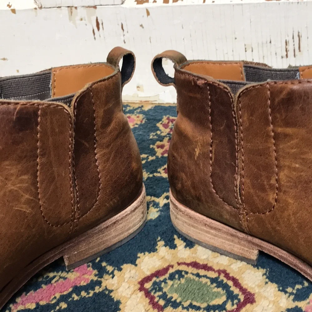 🍄 Kork-Ease Velma Brown Leather Bootie - Picture 15 of 16